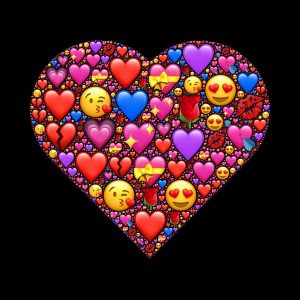 imagene de emojis de corazon