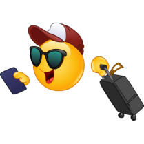 emoji viajero